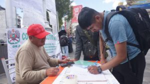 Caso Cotapachi: Familiares y oficiales recolectan firmas en apoyo a subteniente Castellón