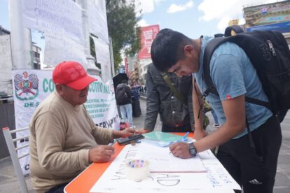 Caso Cotapachi: Familiares y oficiales recolectan firmas en apoyo a subteniente Castellón