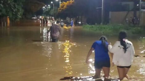 Inundaciones en Warnes y Montero