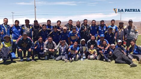 EM Huanuni campeón del torneo de Primera A