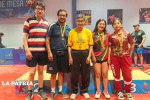 Oruro en el Nacional de Tenis de Mesa