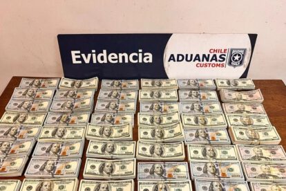 Contrabando de dinero encontrado en bus entre Bolivia y Chile