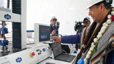 Planta de camélidos en Oruro