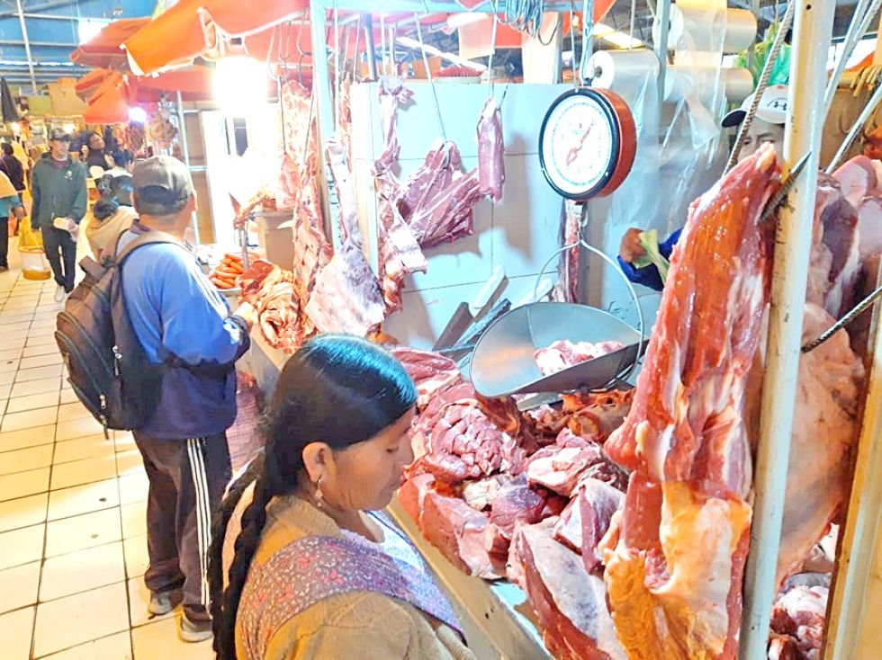 Precios de la carne en mercados de Sucre