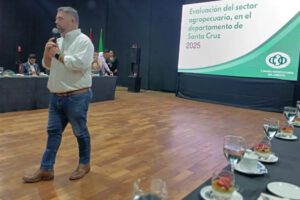 evaluación del sector agroproductivo en Santa Cruz