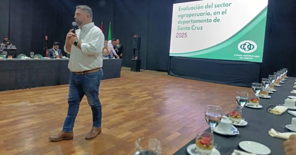 evaluación del sector agroproductivo en Santa Cruz