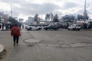 Protestas de transportistas en La Paz y El Alto