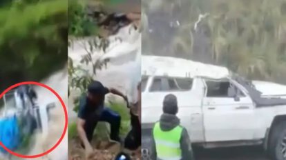Accidente de tránsito en Sorata: joven desaparecida