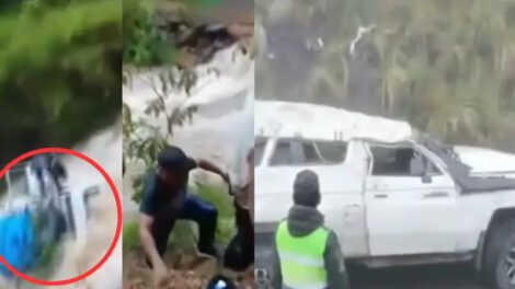 Accidente de tránsito en Sorata: joven desaparecida