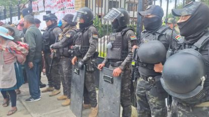 Movilizaciones pacíficas en Cochabamba