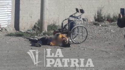 Joven en silla de ruedas se inmola utilizando un artefacto explosivo