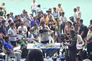 Marcha en rechazo al Decreto Supremo 5503 liderada por Evo Morales