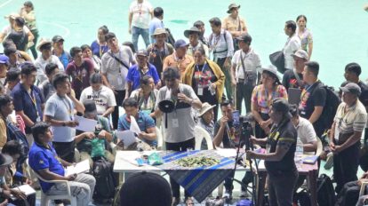 Marcha en rechazo al Decreto Supremo 5503 liderada por Evo Morales