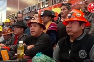 Gran Marcha COB en El Alto contra el Decreto 5503