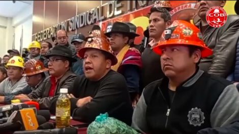 Gran Marcha COB en El Alto contra el Decreto 5503
