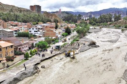 Alerta naranja desbordes ríos en La Paz