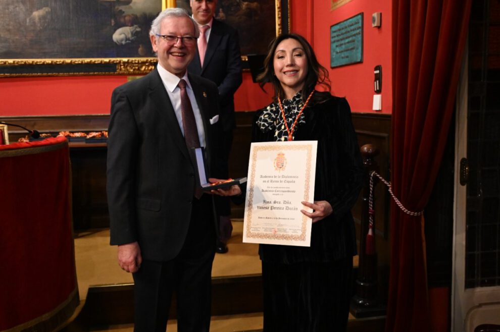 Vanessa Pereira Duran se une a la Academia de la Diplomacia del Reino de España