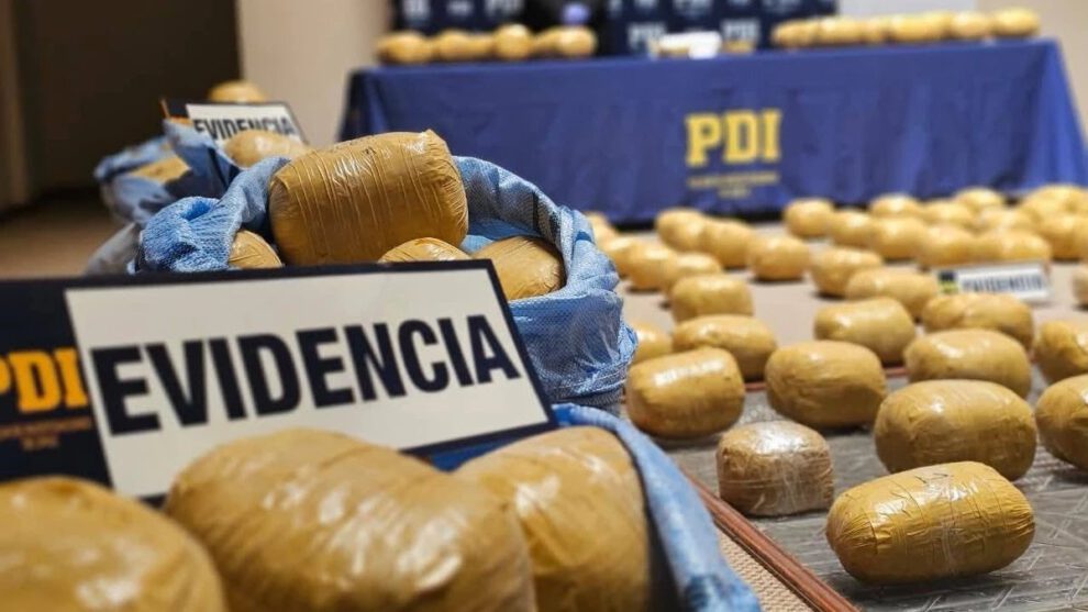 Operativo antidrogas en Calama incauta 400 kilos de droga