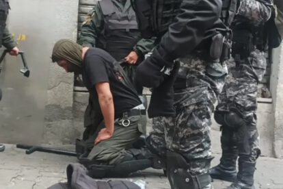 Enfrentamientos en Plaza Murillo