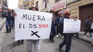 bloqueos en Bolivia