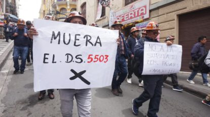 bloqueos en Bolivia