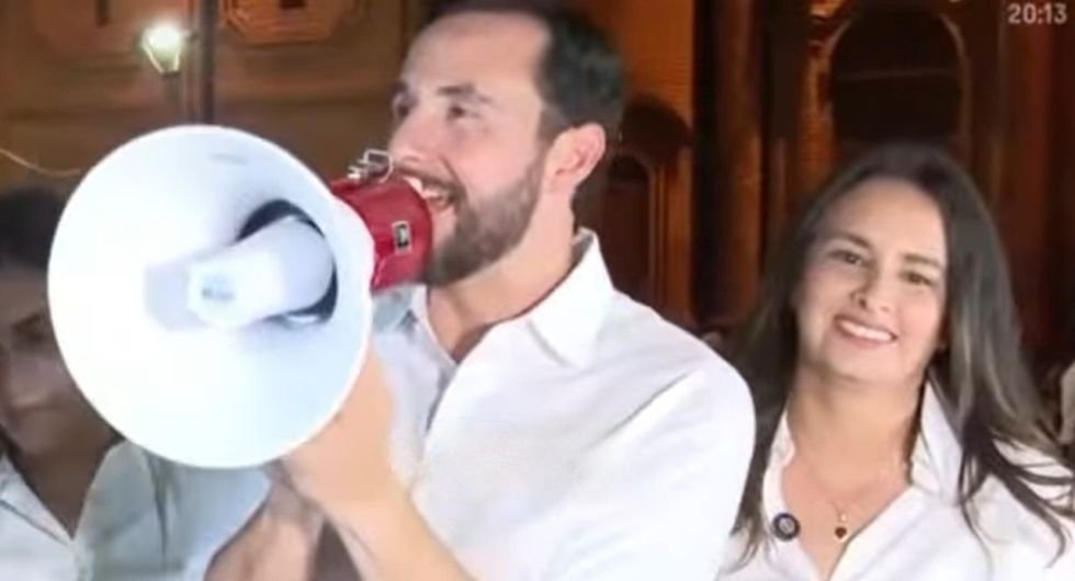 Candidatura a la Gobernación de Santa Cruz por Juan Pablo Velasco y Paola Aguirre