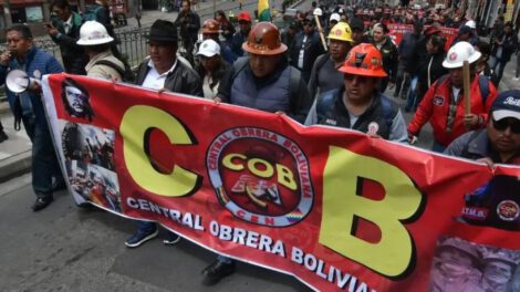 COB movilizaciones Navidad