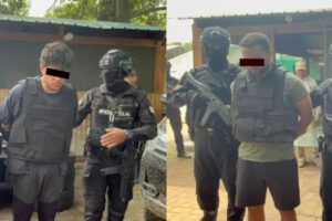 Detienen a dos brasileños con fusiles AK-47 en el Urubó