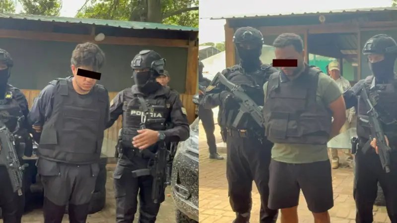 Detienen a dos brasileños con fusiles AK-47 en el Urubó