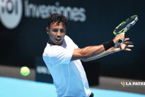 Hugo Dellien en el Abierto de Australia