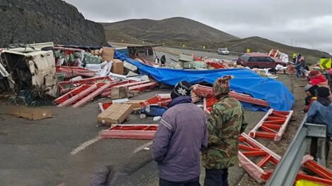 Accidente mortal en la carretera Cochabamba-Oruro