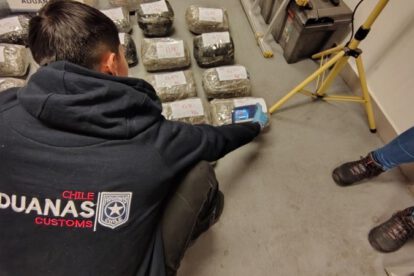 Incautación de marihuana en Chile
