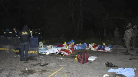 Accidente de bus en Guatemala deja 15 muertos y 19 heridos