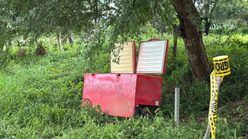 mujer hallada en un refrigerador
