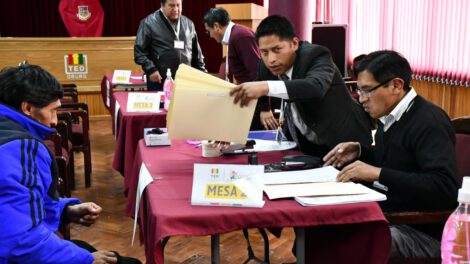 Candidaturas Elecciones Subnacionales en Oruro