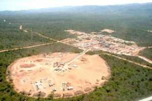 Producción de gas en Bolivia