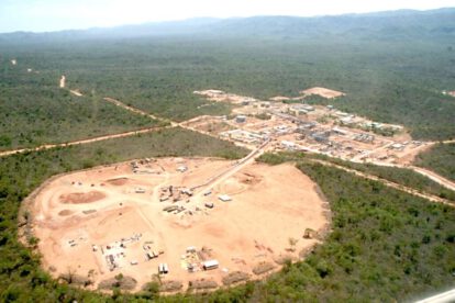 Producción de gas en Bolivia