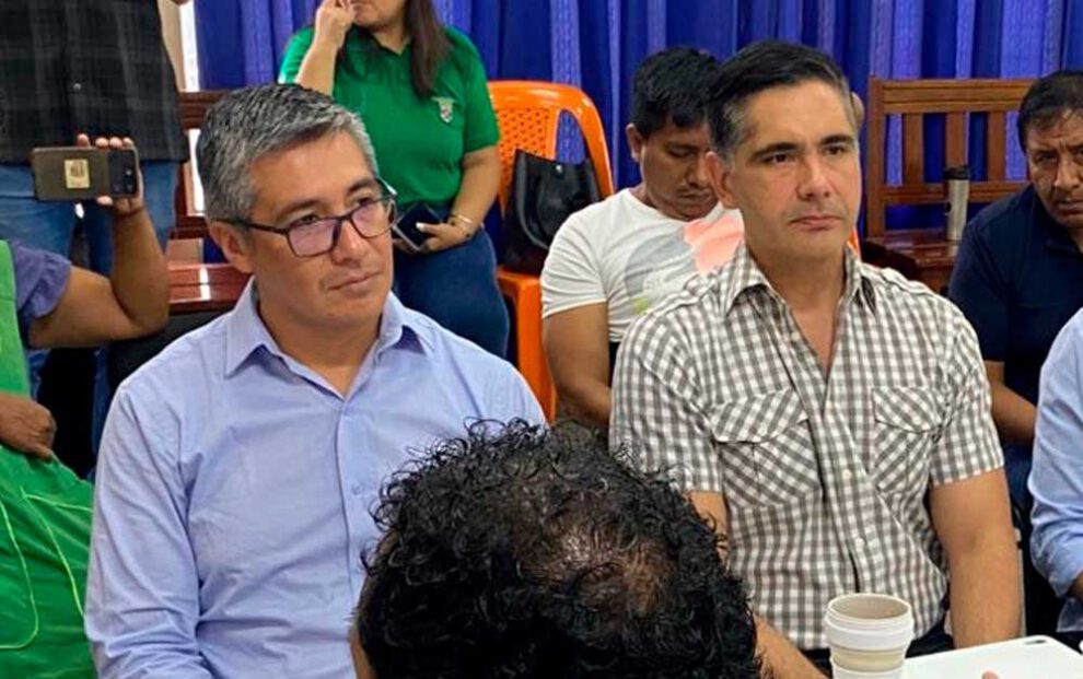 Interpelación a dirigentes de la COB en Santa Cruz