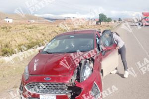 Niño atropellado en Oruro-La Paz