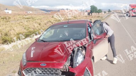 Niño atropellado en Oruro-La Paz