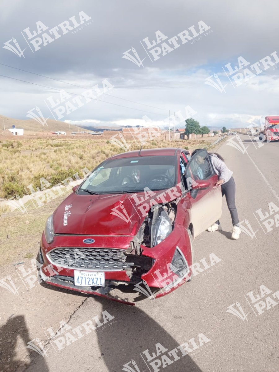 Niño atropellado en Oruro-La Paz