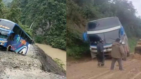Desastre en rutas a los Yungas por lluvias