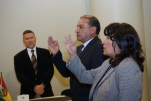 nuevas autoridades del Sernap y APMT