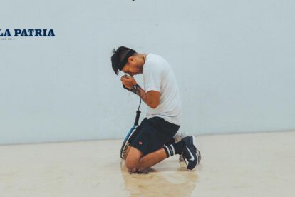 Conrado Moscoso cierra el año en el tercer puesto del ranking mundial de ráquetbol