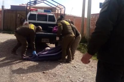Asfixia mecánica como causa de muerte de mujer hallada en Viacha