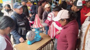 Controles en mercados Oruro por Año Nuevo