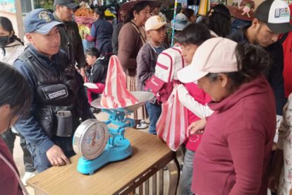 Controles en mercados Oruro por Año Nuevo