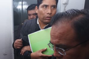 Franklin Flores aprehendido en La Paz