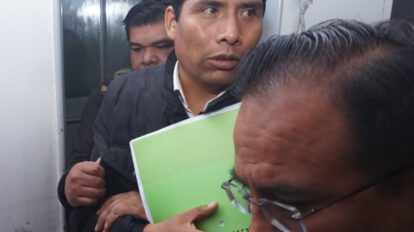 Franklin Flores aprehendido en La Paz