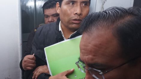 Franklin Flores aprehendido en La Paz